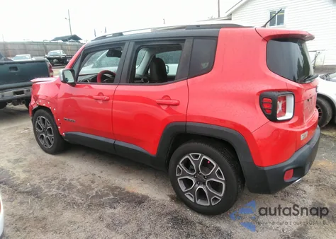 2016 Jeep Renegade Limited из США, поврежденный, VIN ZACCJADT5GPC66364